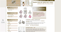 Desktop Screenshot of plastova-okna.vybere.cz